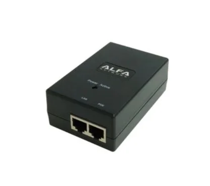 Alfa Network APOE48V-1G +P /EU 48V PoE Injector (power cable is not included)