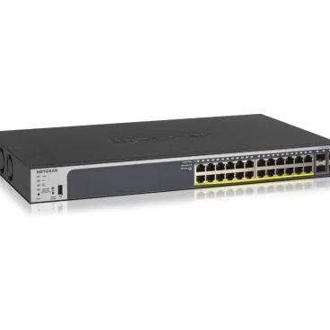 Netgear GS728TP-200EUS ProSafe Smart Switch 24 puertos Gigabit (24 puertos PoE) + 4 Puertos Gigabit Combo SFP