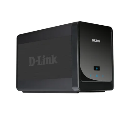 Dlink DNS-722-4 2-Bay Network Video Recorder enclosure, 1 channel playback, SATA (D-Link IP Camera only) - Embedded 2-bay