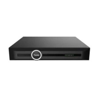 Tiandy TC-R3220 416HA - Grabador IP de Sobremesa, 20 Canales hasta 16MP, Capacidad para 2 HDD de 10TB (no incl.), Compresión