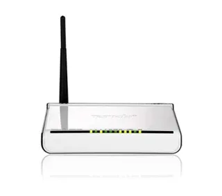 Tenda W150D Módem Router ADSL2+, WiFi 11N, 4X 10/100Mbps LAN, 1x Antena 5dBi Fija, Annex A/B/M, TR-069, PPPoE, PPP