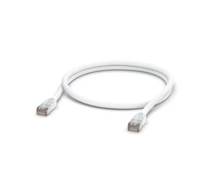 Ubiquiti UACC-Cable-Patch-Outdoor-1M-W Cable de conexión de cobre trenzado de 24 AWG resistente para exteriores con con