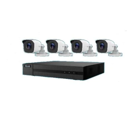 HILOOK TK-4144BH-MM 4MP lite, 4xTHC-B140-M, Pre-Installed 1TB HDD, Power for DVR and 4xCameras: 1pcs Power cable, 1pcs Power