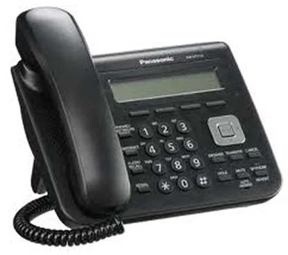 Panasonic KX-UT113NE-B Standard SIP Telephone with large alphanumeric display - Idea for general office, reception areas