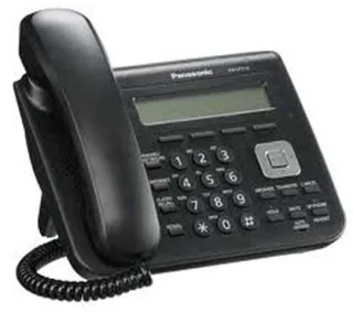 Panasonic KX-UT113NE-B Standard SIP Telephone with large alphanumeric display - Idea for general office, reception areas