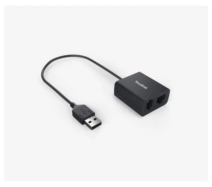 Yealink EHS40 Adaptador de auriculares inalámbricos VP59/T58W/T58A/T57W/T54W/T53W/T53/T42U/T43U/T46U/T48U/T48S/T46S/T42S