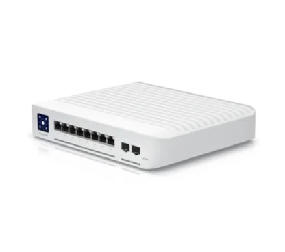 Ubiquiti USW-ENTERPRISE-8-POE Switch PoE de capa 3 con 8xRJ45 2,5 GbE, 802.3at PoE+ y 2x 10G SFP+