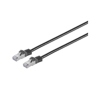 eRize - Cables de Red ERZ-EPRJ45SF07CULZ-150-BK Latiguillos CAT7 S/FTP Negro 1,5 metros LSZH