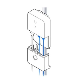 Ubiquiti UACC-DUAL-POWER-INJECTOR Adaptador PoE suministra hasta 100W para alimentar 2 Wave (todos compatibles) y proporciona