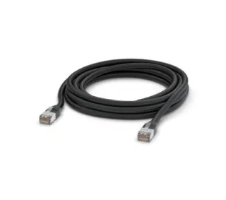 Ubiquiti UACC-Cable-Patch-Outdoor-5M-BK Cable de conexión de cobre trenzado de 24 AWG resistente para exteriores con conector