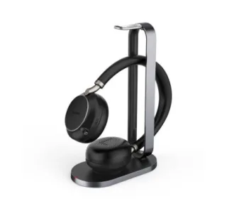 Yealink BH76 with Charging Stand UC / Teams Black USB-A Auricular inalámbrico biaural negro con conector USB-A y base de