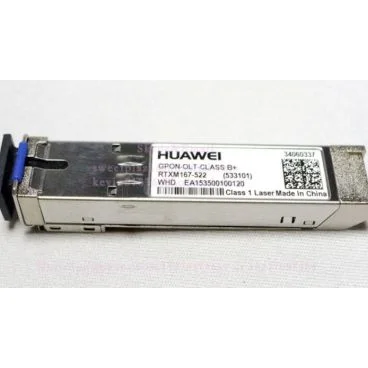 Huawei Optixtar RTXM167-522/34060337 Módulo transceptor B+ para GPON OLT, Calse B+, hasta 1,25 Gbps, conector Bidi SC, 3,3 V