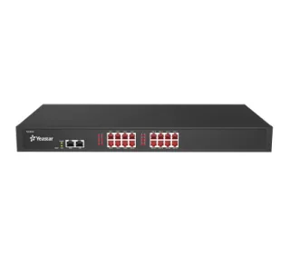 Yeastar TA1610 Gateway con 16 puertos FXO y dos dos ethernet 10/100 (WAN y LAN)
