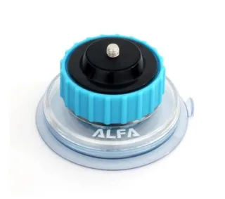 Alfa Network ASCM01 Standard 1/4" Screw Suction Cup Mount.