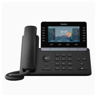 Yealink SIP-T85W Teléfono IP con pantalla a color de 5,5" (960 × 480 píxeles), Incorpora Bluetooth 5.0, Wi-Fi 6, audio HD con
