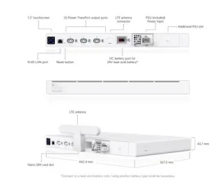 Ubiquiti UISP-P-PRO . SAI con 3 Salidas Power TransPort