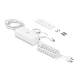Ubiquiti UACC-PoE+-USBC Adaptador de CA con PoE integrado que permite que el dispositivo UniFi Cloud Gateway admita la salida