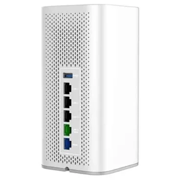 Grandstream GWN7072 Router dual banda WiFi 6 con MU-MIMO y OFDMA, firewall anti-DoS, soporte VPN, USB 3.0, rango 0-50°C