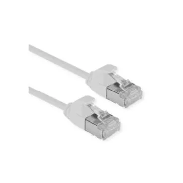 eRize - Cables de Red ERZ-EPRJ45FT6ACULZ-10M-GY-S Latiguillos CAT 6A FTP SLIM Gris 10 metros LSZH