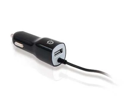 Conceptronic CUSBCARMICU2A USB Car Charger 2A Micro Charge USB (5V) devices quickly with high power output (max 2000 mA) 1