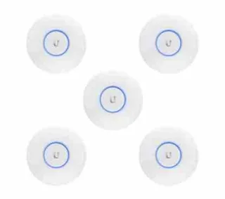 Ubiquiti UAP-NANOHD-5 4x4 MU-MIMO Wave 2 802.11ac Enterprise Wi-Fi Access Point, 5-Pack (POE not included)