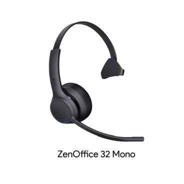 Yealink ZenOffice32 Mono USB-C/A Auricular USB mono profesional con conexión USB-C y adaptador USB-A, compatible con