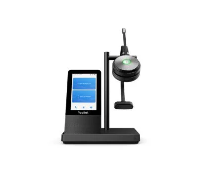 Yealink WH66 MONO UC / TEAMS Auricular monoaural Bluetooth/USB-A para dispositivos externos, base y auricular DECT
