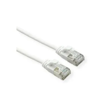 eRize - Cables de Red ERZ-EPRJ45SF6ACULZ-700-WT Latiguillos CAT 6A S/FTP Blanco 7 metros LSZH