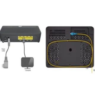 Huawei F100D-4G MiniFTTO ONT/ONU OptiXtar GPON 1xSC/UPC 4xGE