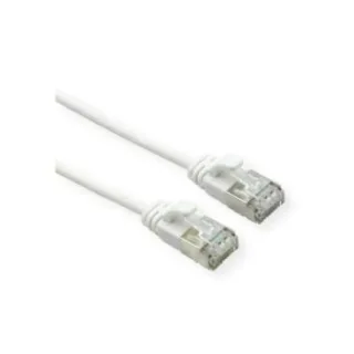 eRize - Cables de Red ERZ-EPRJ45SF6ACULZ-200-WT Latiguillos CAT 6A S/FTP Blanco 2 metros LSZH