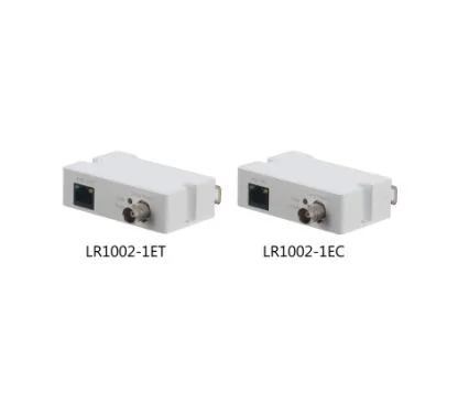 Dahua DH-LR1002-1ET-V3 Conversor de RJ45 10/100M a BNC Receptor de 1 canal con transmisión de alimentación a través de