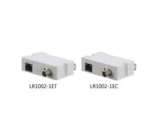 Dahua DH-LR1002-1ET-V3 Conversor de RJ45 10/100M a BNC Receptor de 1 canal con transmisión de alimentación a través de