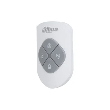 Dahua DHI-ARA24-W2(868) Mando a distancia AirShield 4 buttons: Away arm, Stay arm, Disarm, SOS • Remote configuration, cloud