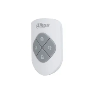 Dahua DHI-ARA24-W2(868) Mando a distancia AirShield 4 buttons: Away arm, Stay arm, Disarm, SOS • Remote configuration, cloud upgrade and check status(via mobile App) • Built-in battery for u