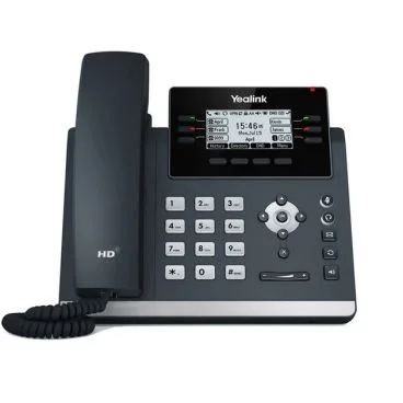 Yealink SIP-T42U Teléfono 12 cuentas SIP,sin PSU, OPUS, Pantalla LCD 2,7" 192x64-pixel luz de fondo, 6 teclas de línea