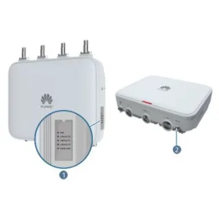 Huawei AirEngine6760R-51E Punto de acceso para exterior WiFi6 (802.11ax) 4+4 dual bands 5.95 Gbps Antena externa BLE Puertos