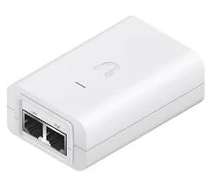 Ubiquiti POE-24-24W-WH PoE de 24v y 1A de color blanco