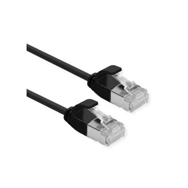 eRize - Cables de Red ERZ-EPRJ45SF6ACULZ-050-BK Latiguillos CAT 6A S/SFP Negro 0,50 metros LSZH