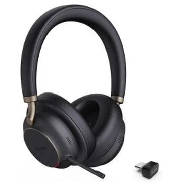 Yealink BH76 Plus UC / Teams Black USB-C/A Auricular inalámbrico biaural certificado Teams bluethooth con alcance de