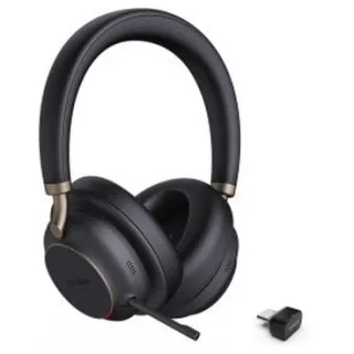 Yealink BH76 Plus UC / Teams Black USB-C/A Auricular inalámbrico biaural certificado Teams bluethooth con alcance de