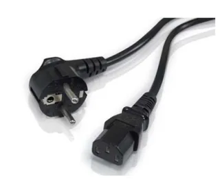 Erize N000900L041A15OEM Cable de alimentación (1.5 M) de color negro con conector Schuko macho a conector IEC320 C13 hembra