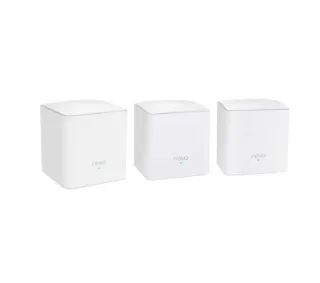 Tenda Nova MW5s(3-pack) Kit WiFi Mesh AC1200, Incluye Router Mesh5 y 2x Satelites Mesh3f