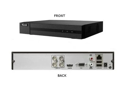 HILOOK DVR-204G-F1 HD1080p Lite, 1-ch, HD1080p, 4-ch HD-TVI/AHD/CVI/CVBS video & 1-ch audio input, 1-ch IP video input(up to
