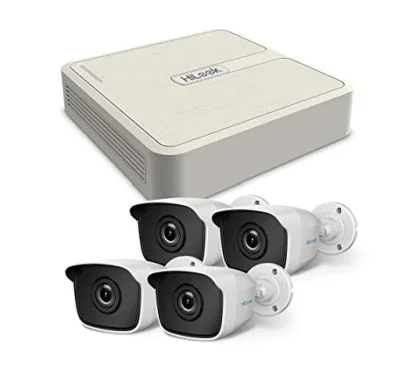 HILOOK TK-4041B-PP 720P, 4xTHC-B110-P(B) , N/A, Power for DVR and 4xCameras: 1pcs Power cable, 1pcs Power adaptor, 1pcs Power