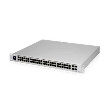 Ubiquiti USW-Pro-XG-48-PoE Switch de capa 3 con 48 puertos: 32 x 10GbE Rj45 (PoE+++) + 16 x 2,5GbE Rj45 (PoE+++) + 4 puertos