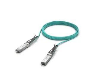 Ubiquiti UACC-AOC-SFP28-5M Cable de conexión directa SFP28 (5M) de largo alcance con una tasa de rendimiento máxima de