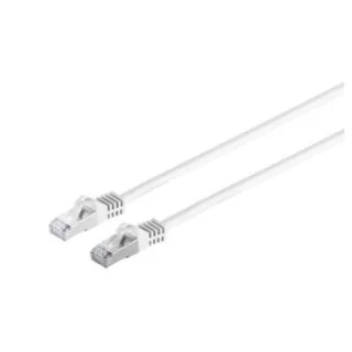 eRize - Cables de Red ERZ-EPRJ45SF07CULZ-050-WT Latiguillos CAT7 S/FTP Blanco 0,50 metros LSZH