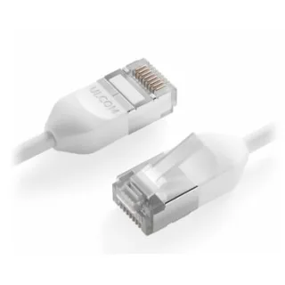 Ubiquiti UACC-CABLE-PATCH-OUTDOOR-C6A-1M-W Cable RJ45 apantallado para exterior de 1m, ultrafino (diámetro exterior 3,3mm)
