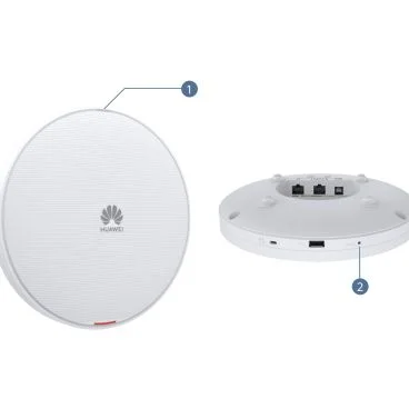 Huawei AirEngine5761-21 Punto de acceso interiores WiFi6 (802.11ax) 2+4 dual band 5.375 Gbps Smart antennas USB BLE Puertos