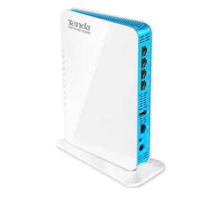 Tenda W568R Router Neutro Wireless N900 Doble Banda, 3T3R, 4x Puertos LAN Gigabit, 1x Giga WAN, 1 USB